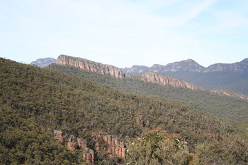 Mt. William at the Wonderland Ranges, The Central Grampians, Wonderland Ranges, Victoria, Australia