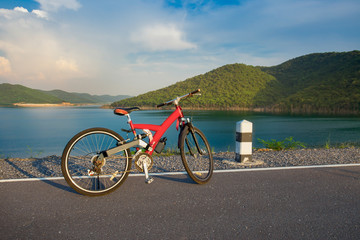 Fototapeta premium Thailand, Bicycle, Cycling, Racing Bicycle, Tired