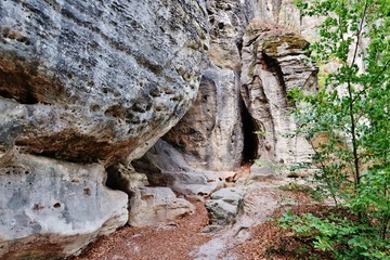 Felswände, Bastei-Region, Sächsische Schweiz