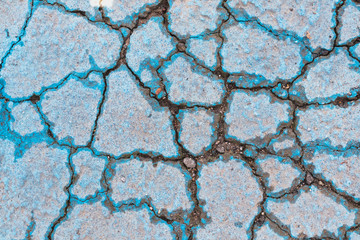 Obraz premium cracked earth texture