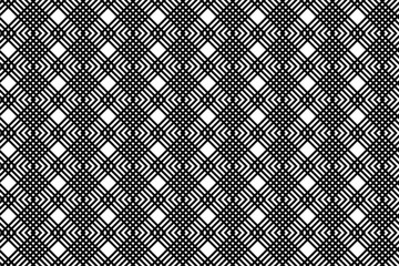Fototapeta premium Design seamless monochrome grating pattern
