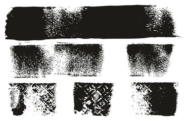 Paint Roller Lines High Detail Abstract Vector Lines & Background Set 140