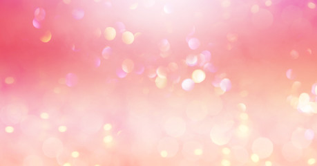 Beautiful abstract shiny light and glitter background