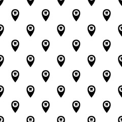 Small tooth icon. Simple illustration of small tooth vector icon for web