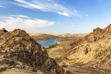 Canyon of the Ili River