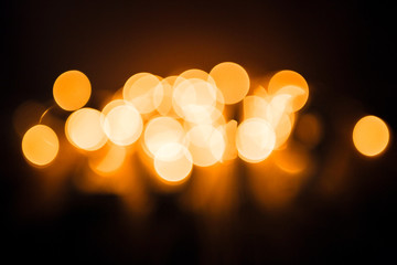 New Year's Eve, lights, blurred background