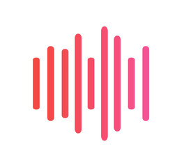 sound logo. vector illustration