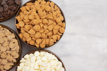 Various Types and Flavors of Baking Chips