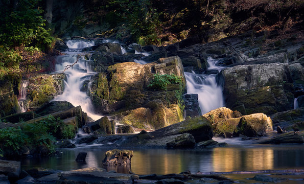 Selkefall Harz - Wasserfall im Sp&auml;tsommer