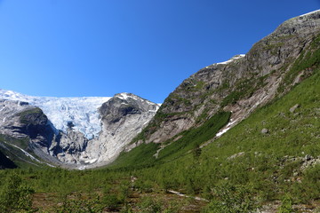 Nigardsbreen glacier in Norway