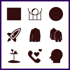 smiling icon. think and cocktail bar vector icons in smiling set. Use this illustration for smiling works.