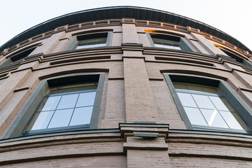 facade of modern building