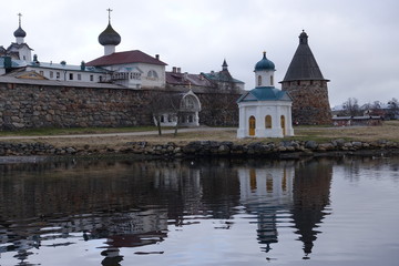Fototapeta na wymiar Solovki Island in Russia