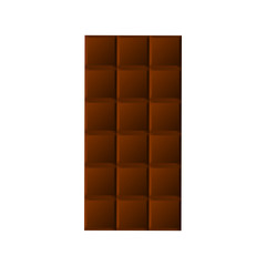 Chocolate bar vector image
