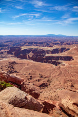 Vista from the Island in the Sky section of Canyonlands National Park, Utah
