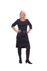 Full body mature woman