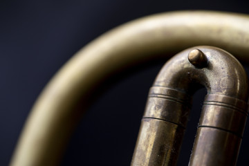 Part of a vintage soviet time cornet