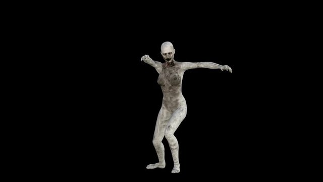 Walking Dead Naked Woman Freaky Moves