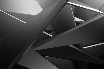 abstract 3d rendering technology background.