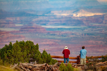 Grand View Point Overlook from Island in the Sky section of Canyonlands National Park, Utah