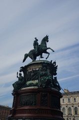 Obraz premium Denkmal für Nikolaus I.