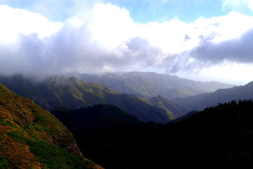 landscape in La Gomera 