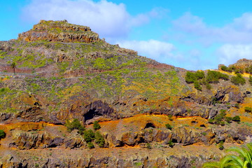 landscape in La Gomera