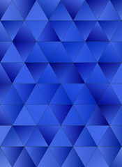 Abstract Low-Poly triangular modern background