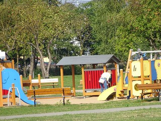 Playground For Baby Kids Family Parents Entertainment Center Place Outdoor Holidays Weekends on Nature 