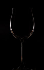 Weinglas Silhouette