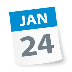 January 24 - Calendar Icon