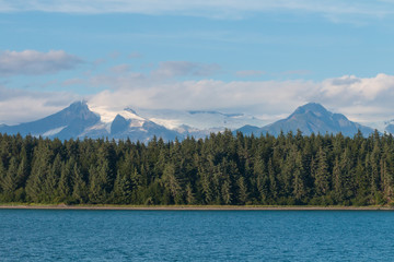 Berglandschaft in Alaska