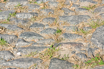 Stone paving background