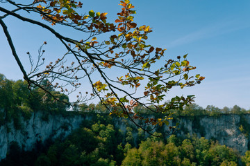 Herbst 2018 Bad Urach wander laub blätter baum herbstzeit 