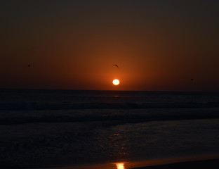 Por do sol - Arral do Cabo