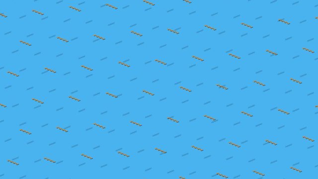 abstract modern wiggle line background loop