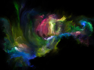 Obraz na płótnie Canvas Perspectives of Color Motion