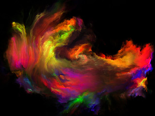 Obraz na płótnie Canvas Energy of Color Motion