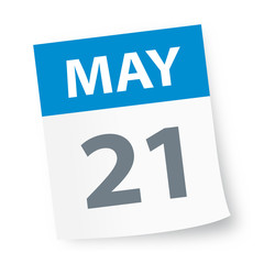 May 21 - Calendar Icon