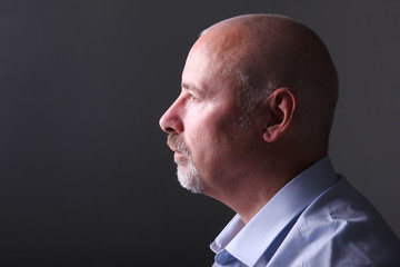 Portrait of a caucasian man