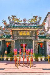 Small Temple in Penang, Malaysia