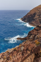 Volcanic Seashore in La Palma, Canary Islands