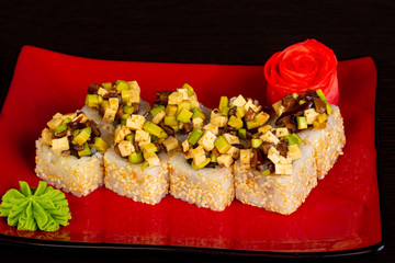 Japanese vegetarian roll