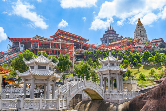 Kek Lok Si Temple on Penang island, Georgetown, Malaysia