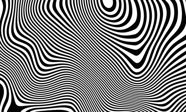 Abstract striped background in a zebra style. Fabric geometric. 3D rendering