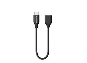 usb-c cable isolated on white background