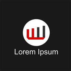 design abstract square logo element