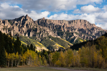 Fototapeta premium The San Juan Mountains of Colorado in Autumn