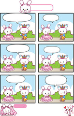 rabbit cartoon story