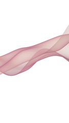 Abstract purple wave. Blue scarf. Bright purple ribbon on white background. Abstract smoke. Raster air background. Vertical image orientation. 3D illustration